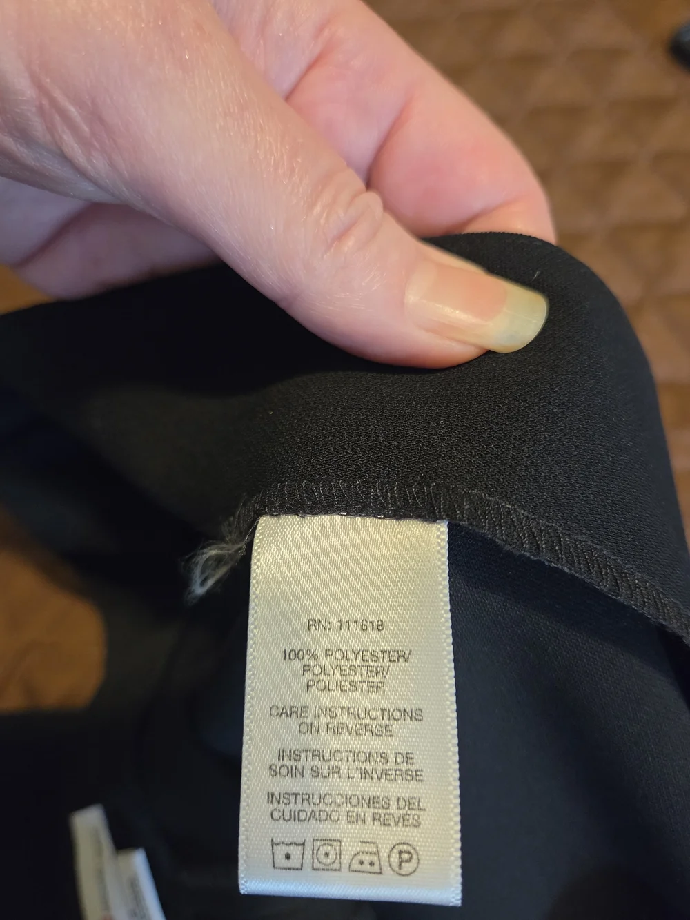 Michael Kors Black Pencil Skirt with Side Zips
